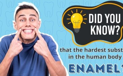 Did you know that the hardest substance in the human body is ENAMEL?